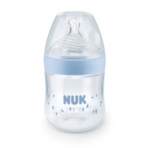 Dojčenská fľaša NUK Nature Sense 150ml, modrá